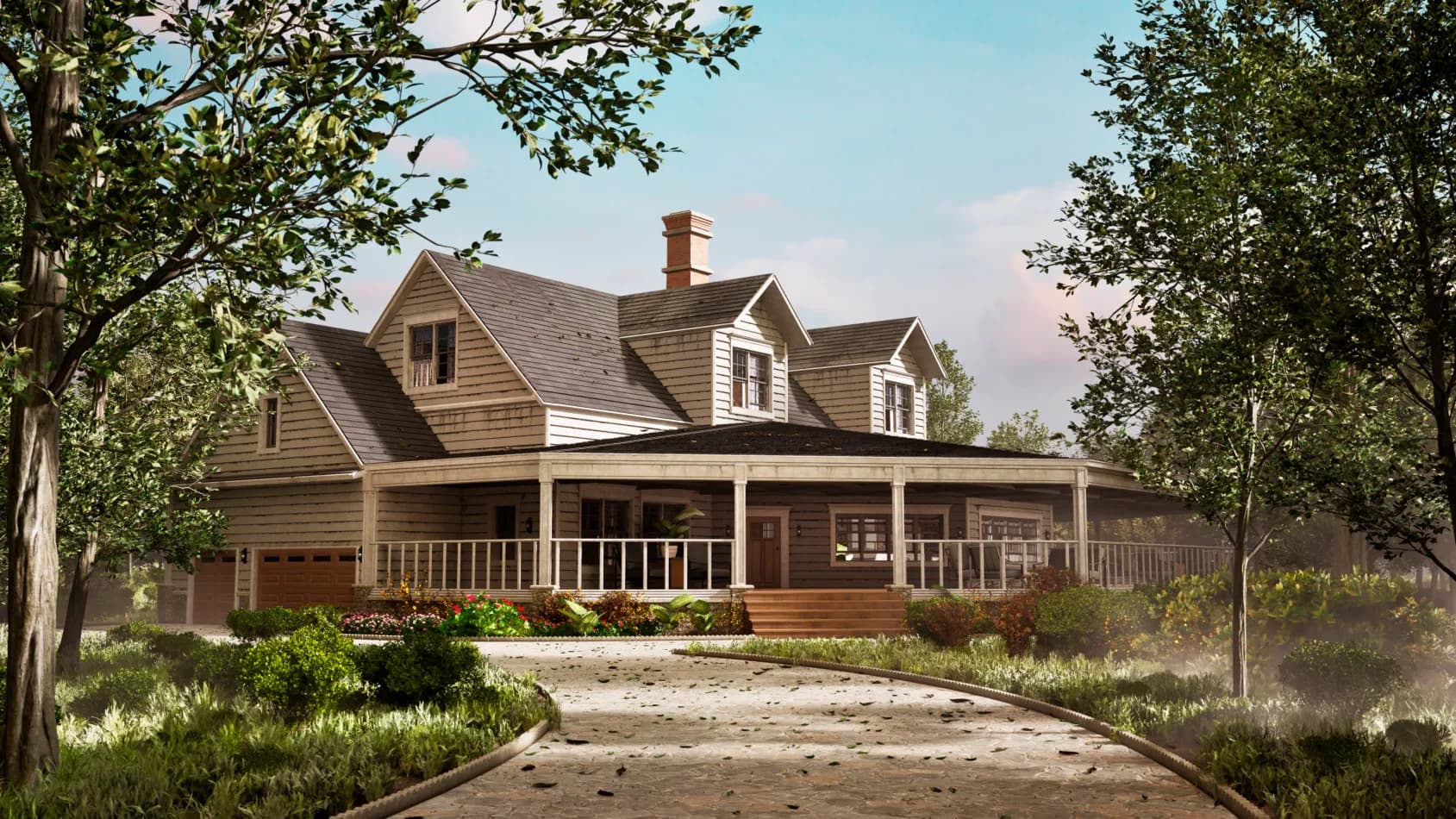 American Suburban House